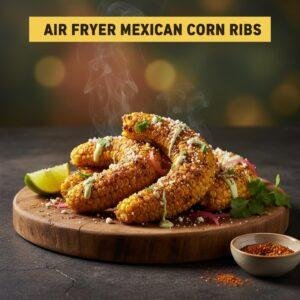 Air Fryer Mexican Corn Ribs