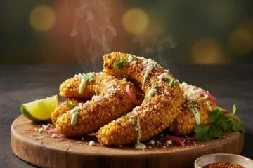 Air Fryer Mexican Corn Ribs