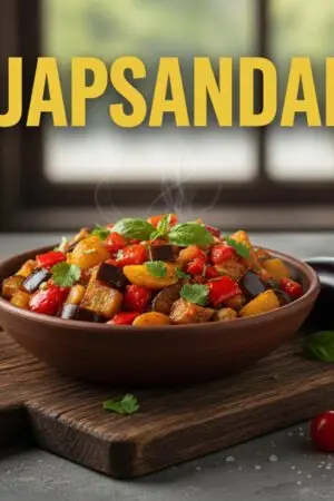 Ajapsandali: Georgian Veggie Stew