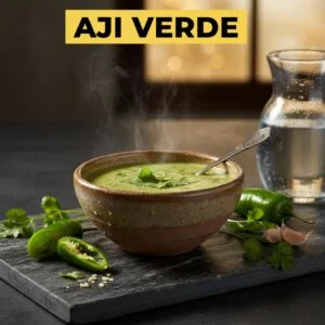 Aji Verde: Peruvian Green Sauce
