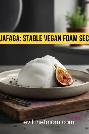 Aquafaba: Stable Vegan Foam Secret