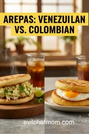 Arepas: Venezuelan vs. Colombian