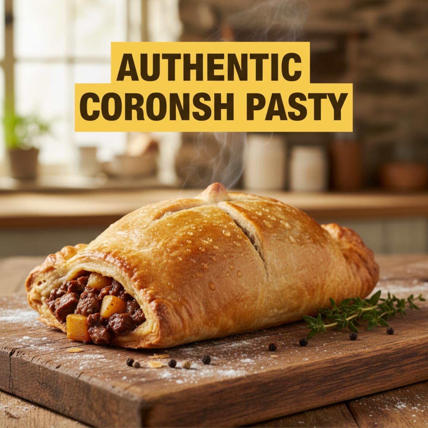 Authentic Cornish Pasty