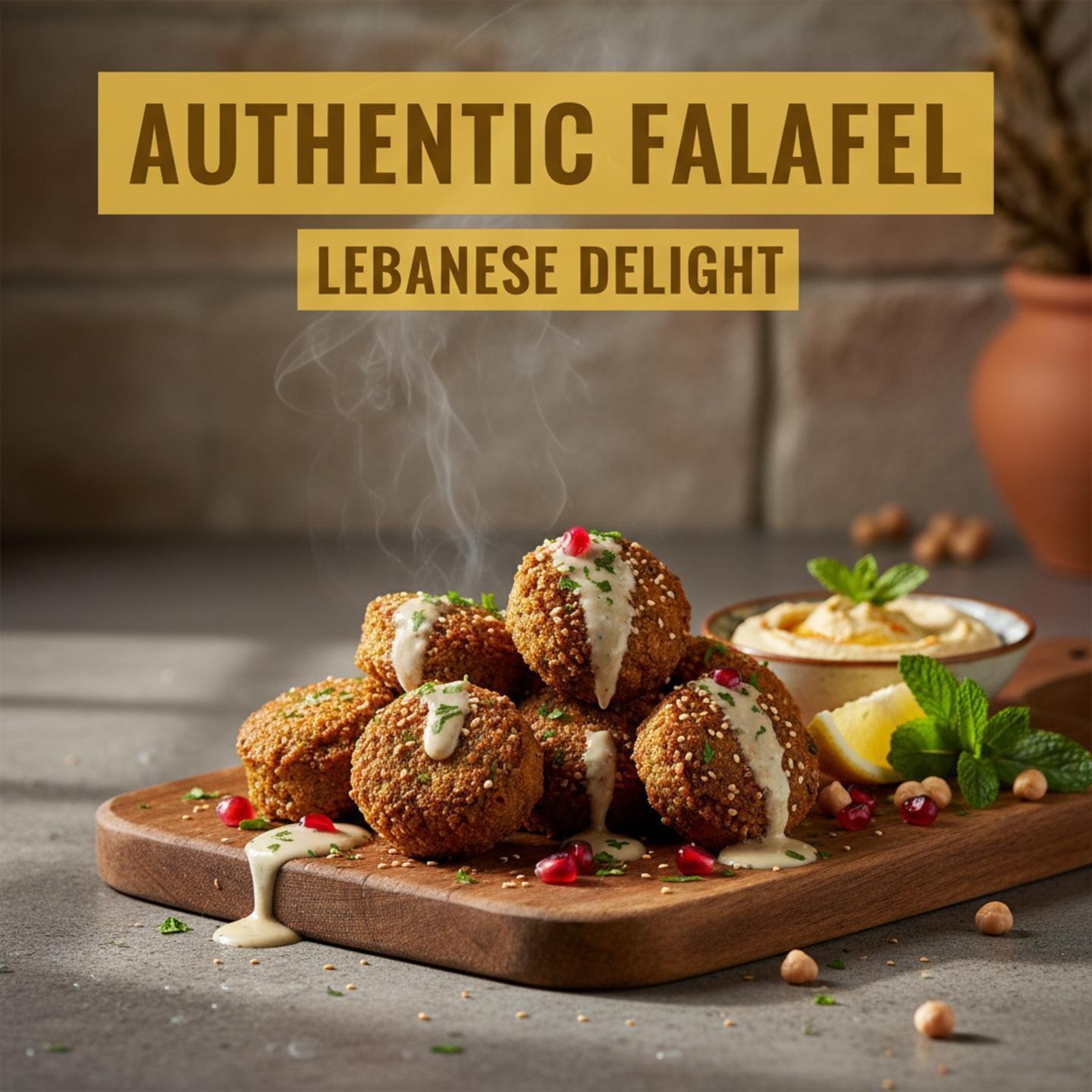 Authentic Falafel: Lebanese Delight