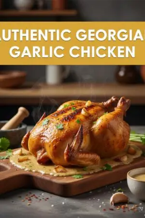 Authentic Georgian Garlic Chicken