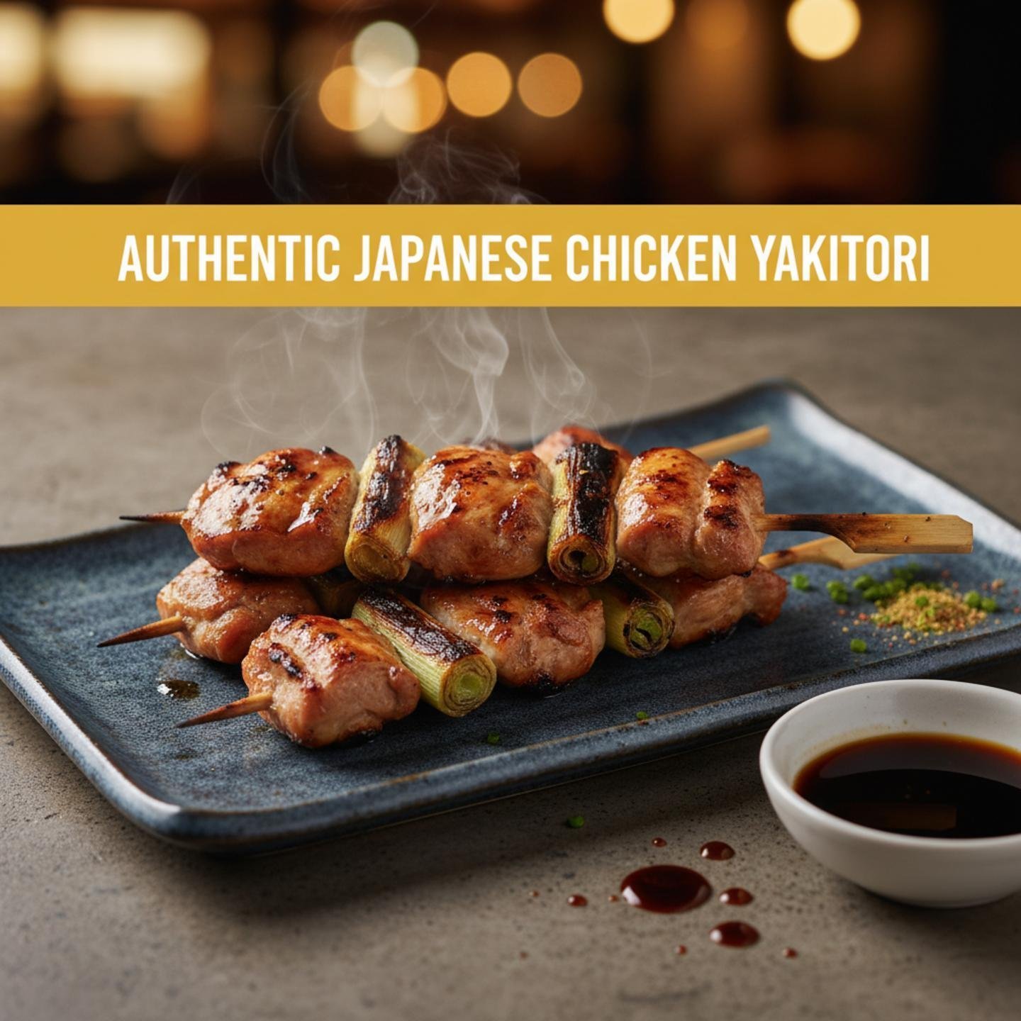 Authentic Japanese Chicken Yakitori