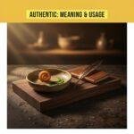 Authentic: Meaning & Usage