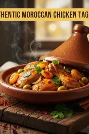Authentic Moroccan Chicken Tagine