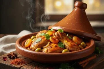 Authentic Moroccan Chicken Tagine