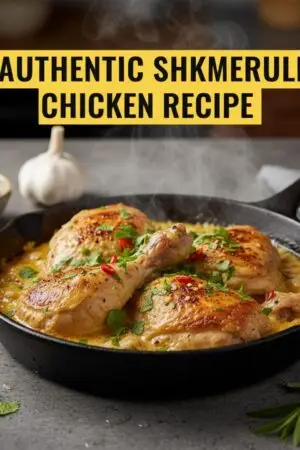 Authentic Shkmeruli Chicken Recipe