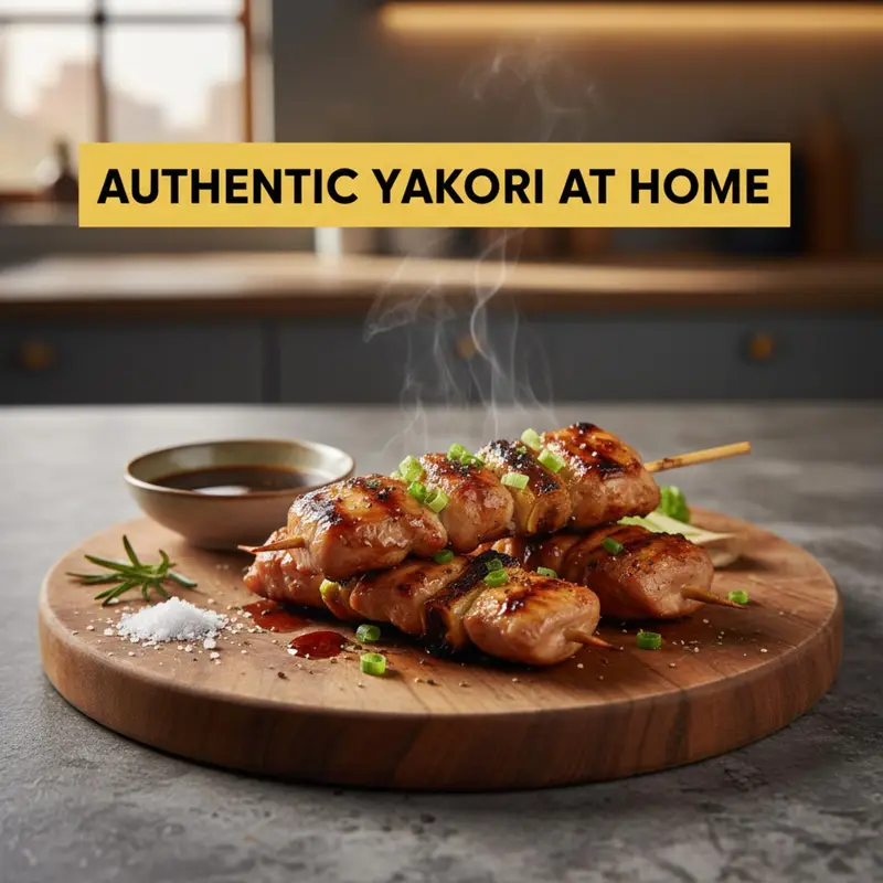 Authentic Yakitori at Home