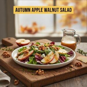 Autumn Apple Walnut Salad