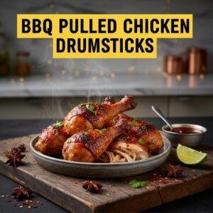 BBQ Pulled Chicken Drumsticks