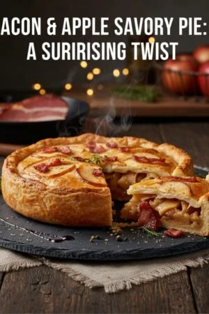 Bacon & Apple Savory Pie: A Surprising Twist