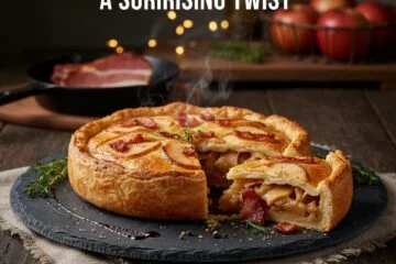 Bacon & Apple Savory Pie: A Surprising Twist