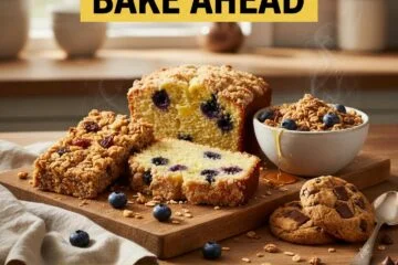 Bake Ahead: Granola, Loaf Cakes & Cookies
