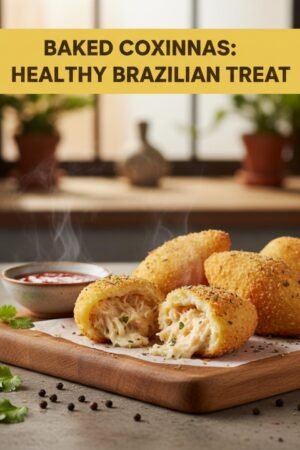 Baked Coxinhas: Healthy Brazilian Treat