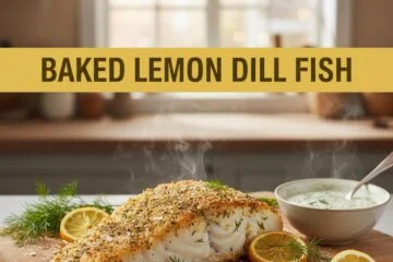 Baked Lemon Dill Fish