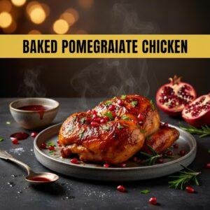 Baked Pomegranate Chicken