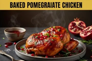 Baked Pomegranate Chicken