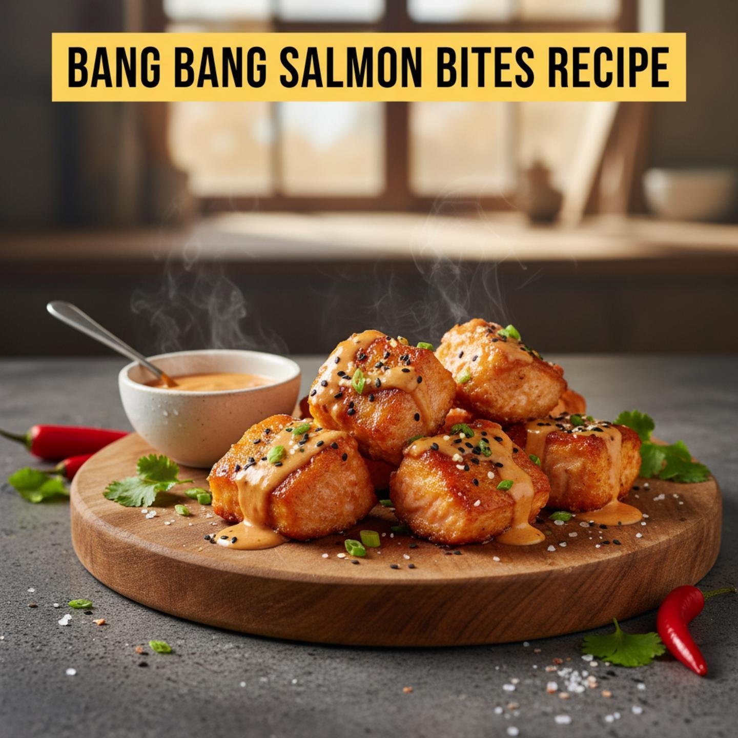 Bang Bang Salmon Bites Recipe