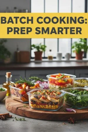 Batch Cooking: Prep Smarter