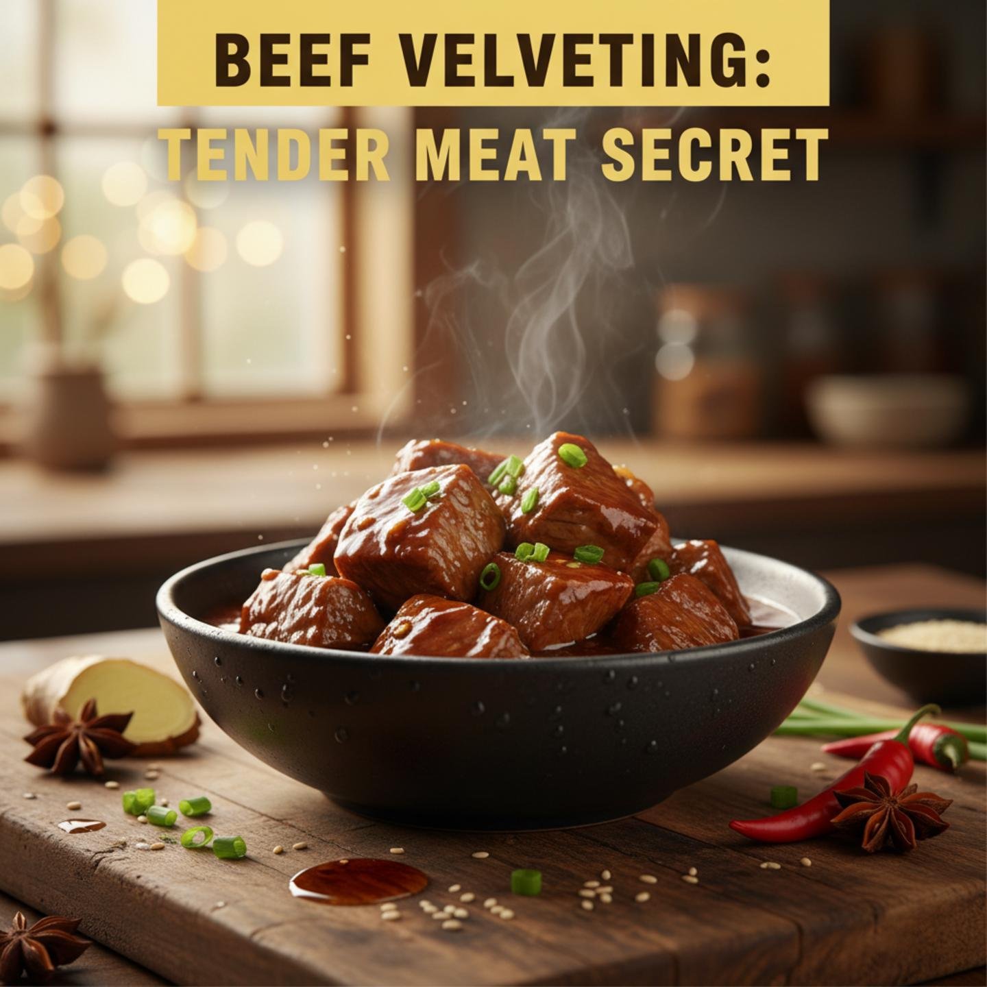 Beef Velveting: Tender Meat Secret