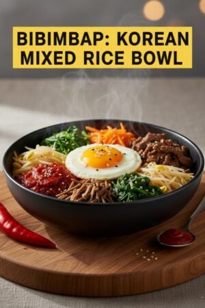 Bibimbap: Korean Mixed Rice Bowl