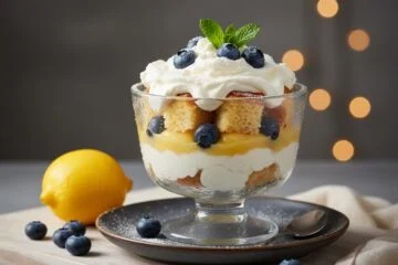 Blueberry Lemon Trifle Bliss
