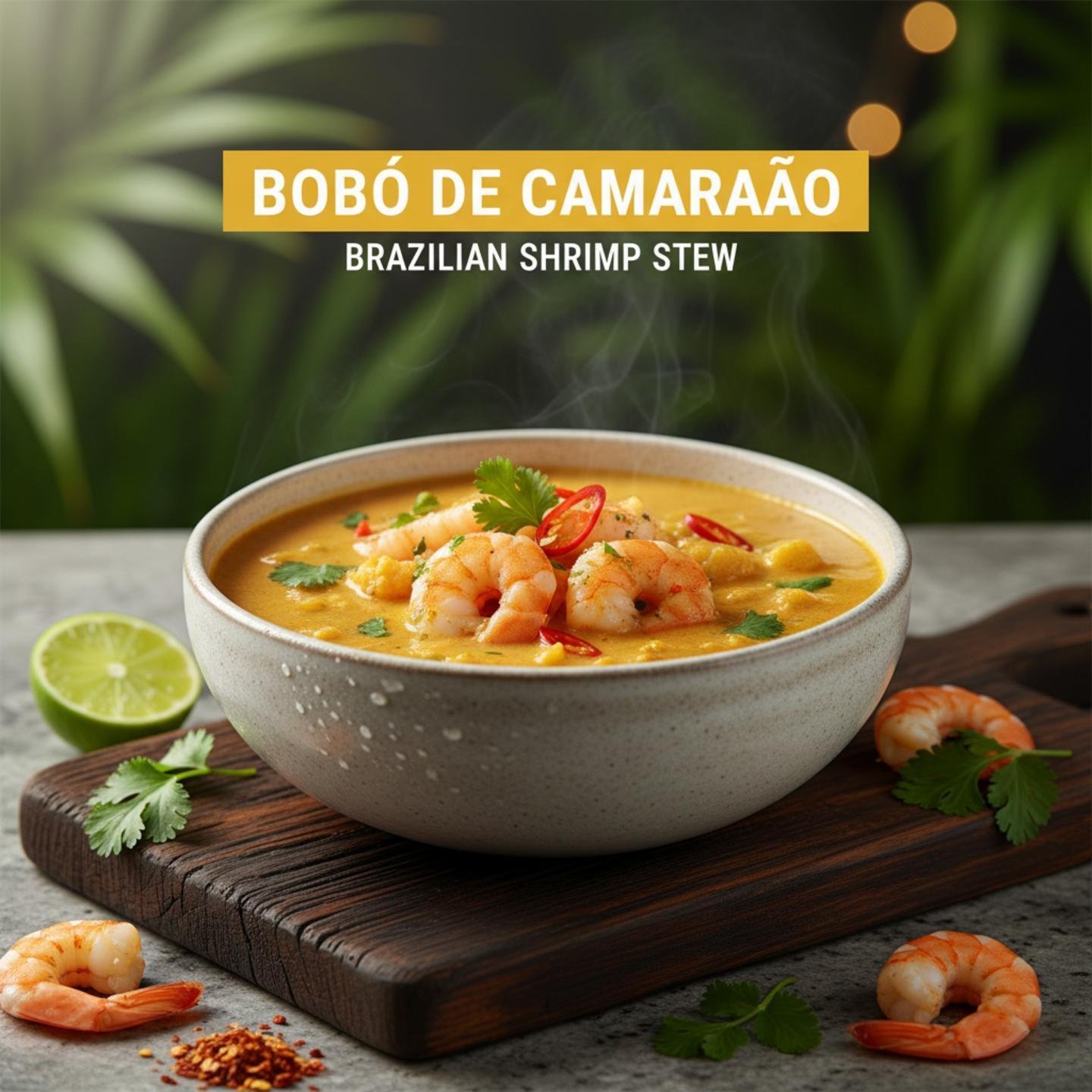 Bobó de Camarão: Brazilian Shrimp Stew