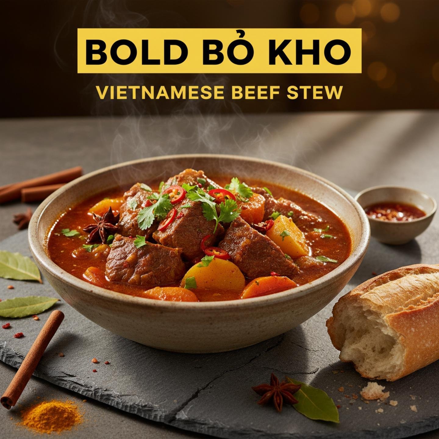 Bold Bò Kho: Vietnamese Beef Stew