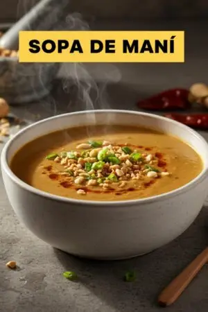 Bolivian Peanut Soup (Sopa de Maní)