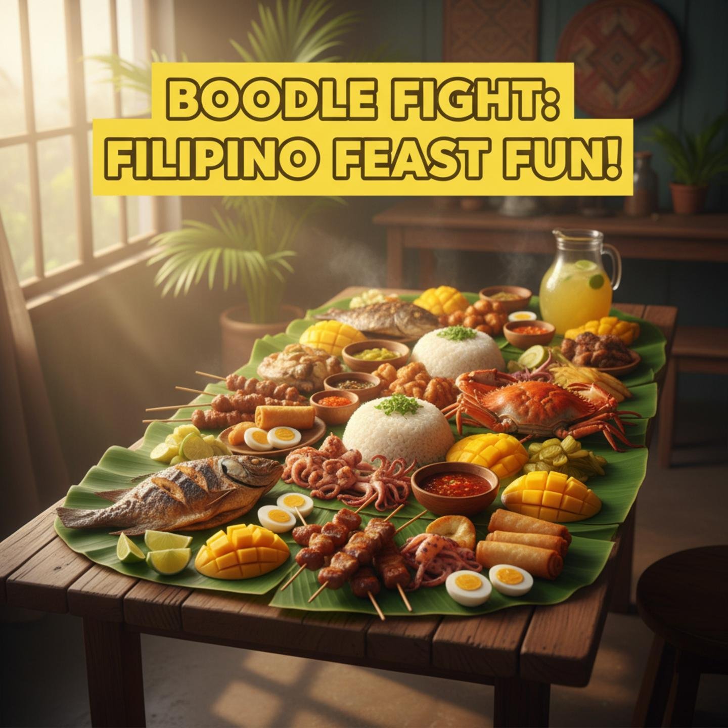 Boodle Fight: Filipino Feast Fun!