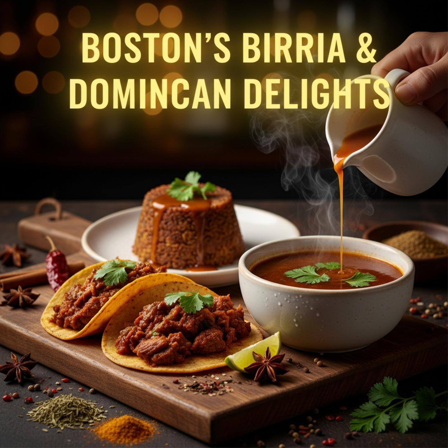 Boston's Birria & Dominican Delights