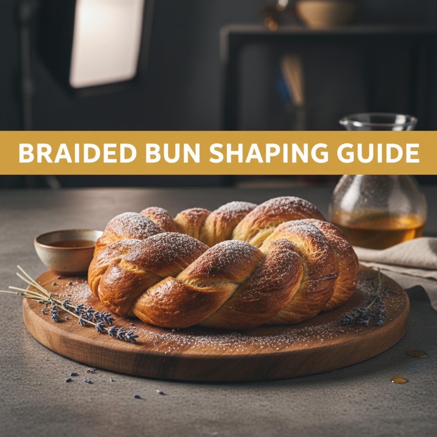 Braided Bun Shaping Guide
