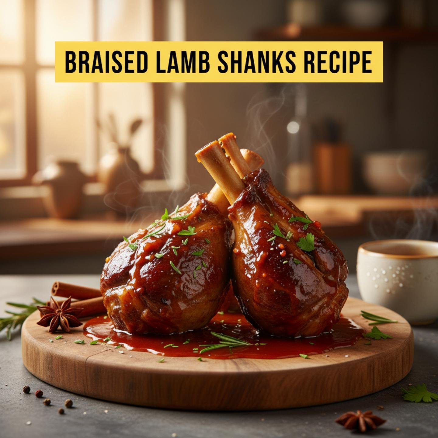 Braised Lamb Shanks Recipe