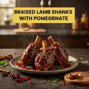 Braised Lamb Shanks with Pomegranate