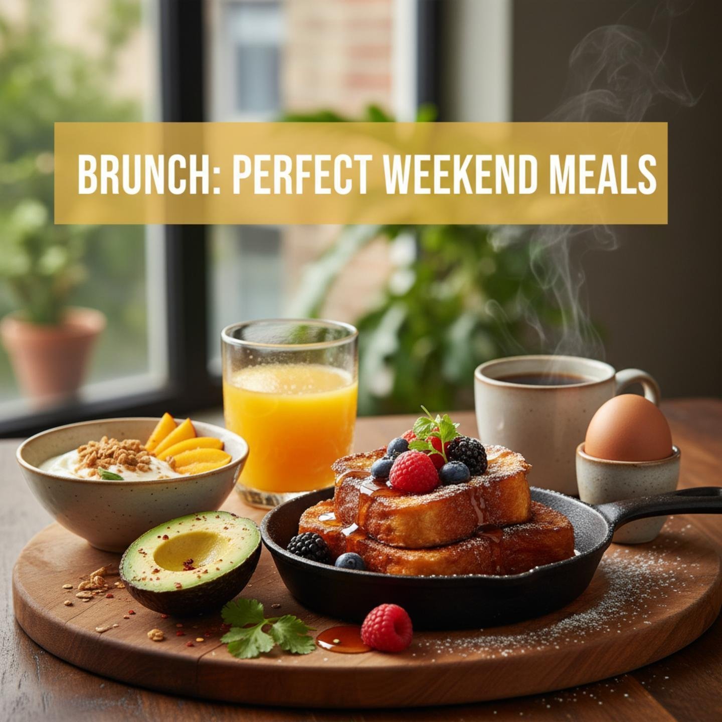 Brunch: Perfect Weekend Meals