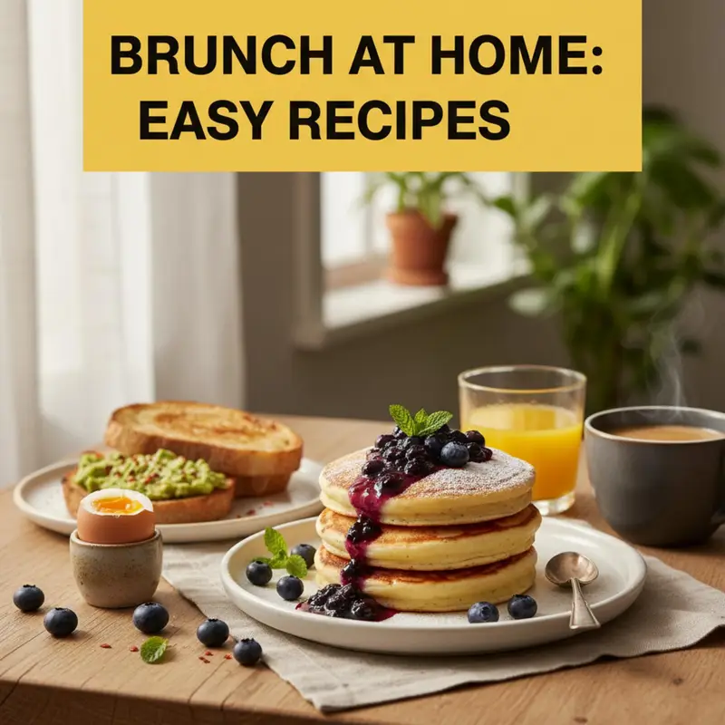 Brunch at Home: Easy Recipes