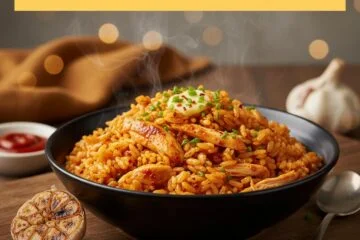 Buldak Garlic Butter Rice