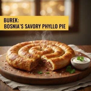 Burek: Bosnia's Savory Phyllo Pie