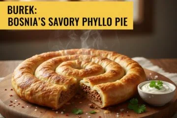 Burek: Bosnia’s Savory Phyllo Pie