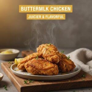Buttermilk Chicken: Juicier & Flavorful