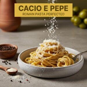 Cacio e Pepe: Roman Pasta Perfected