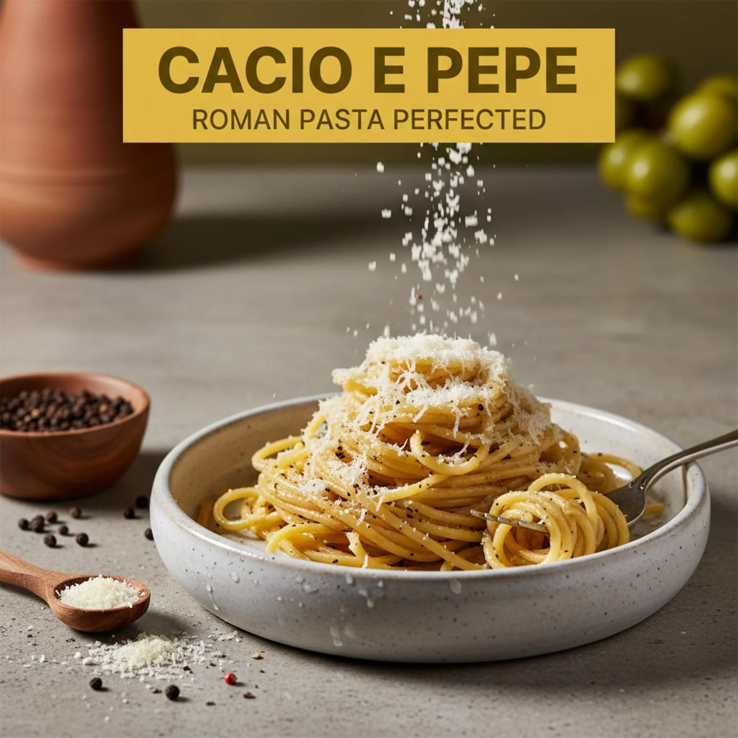 Cacio e Pepe: Roman Pasta Perfected
