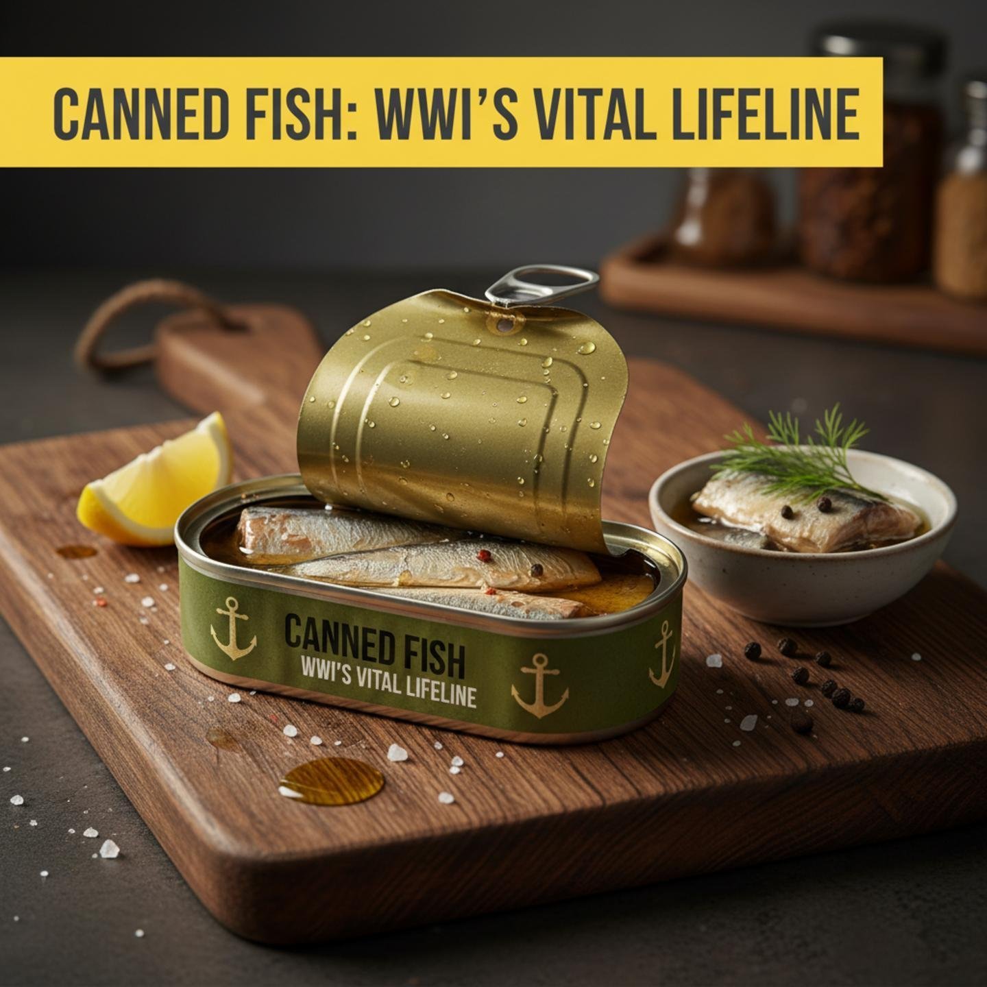 Canned Fish: WWI’s Vital Lifeline