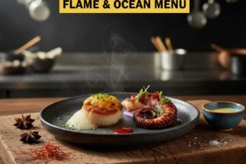 Chef Akira Back: Flame & Ocean Menu