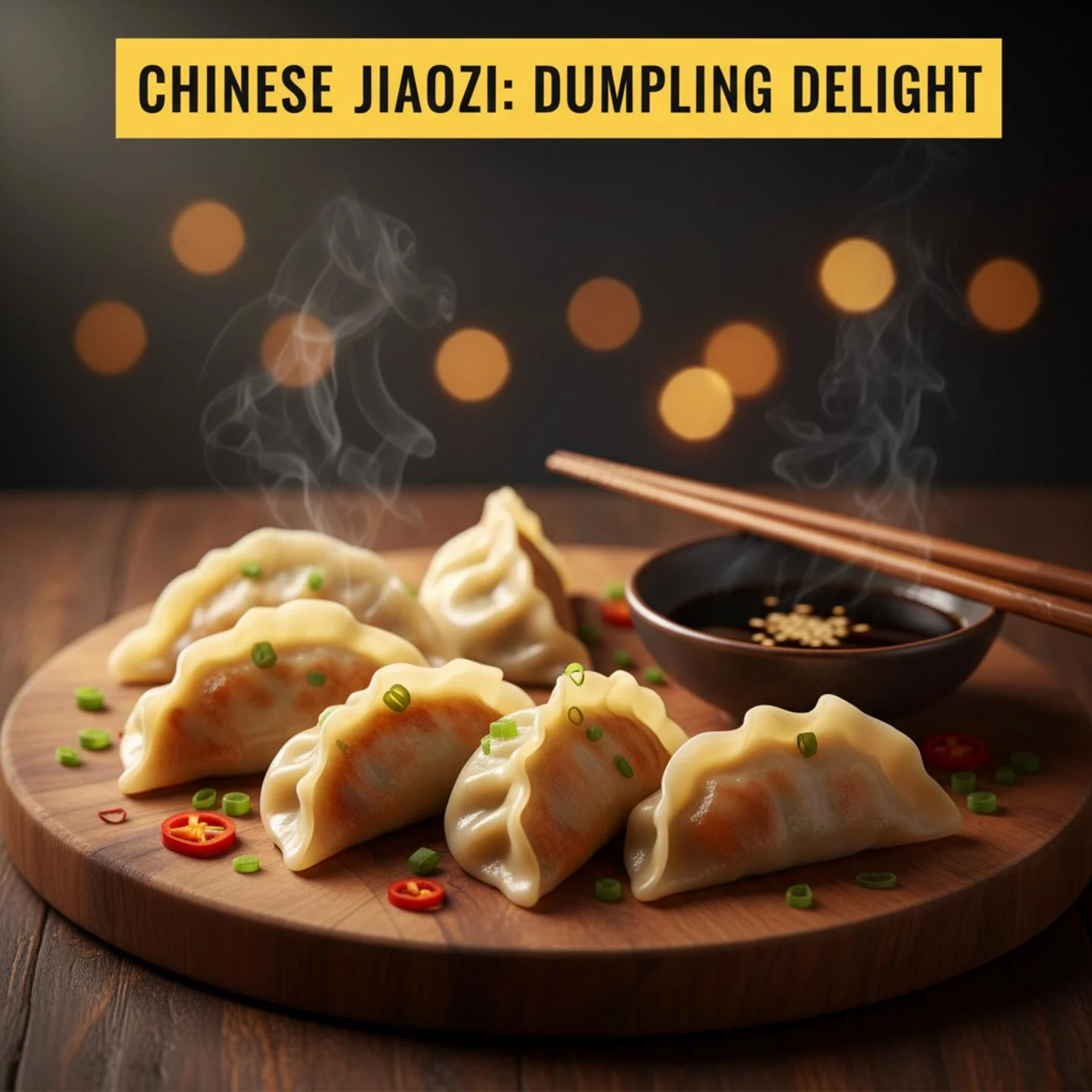 Chinese Jiaozi: Dumpling Delight
