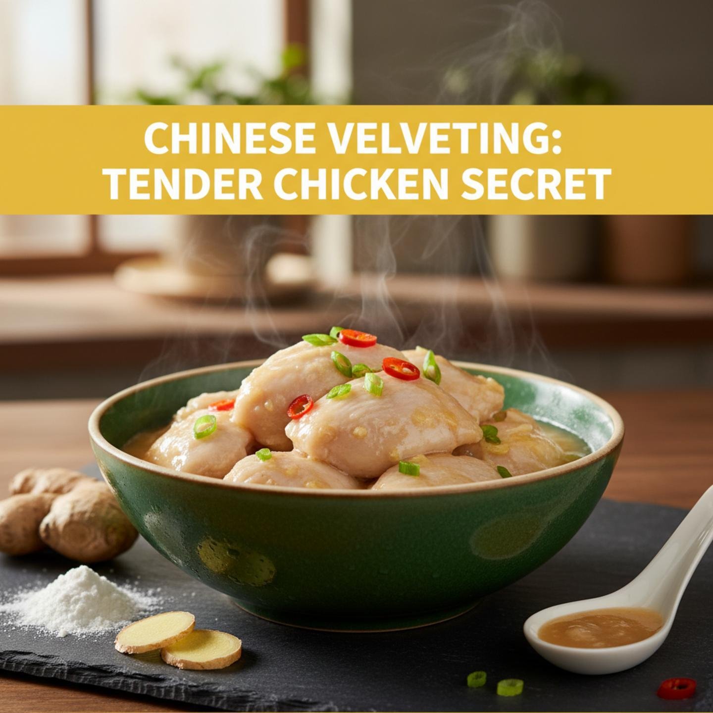 Chinese Velveting: Tender Chicken Secret