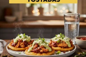Chipotle Chicken Tostadas